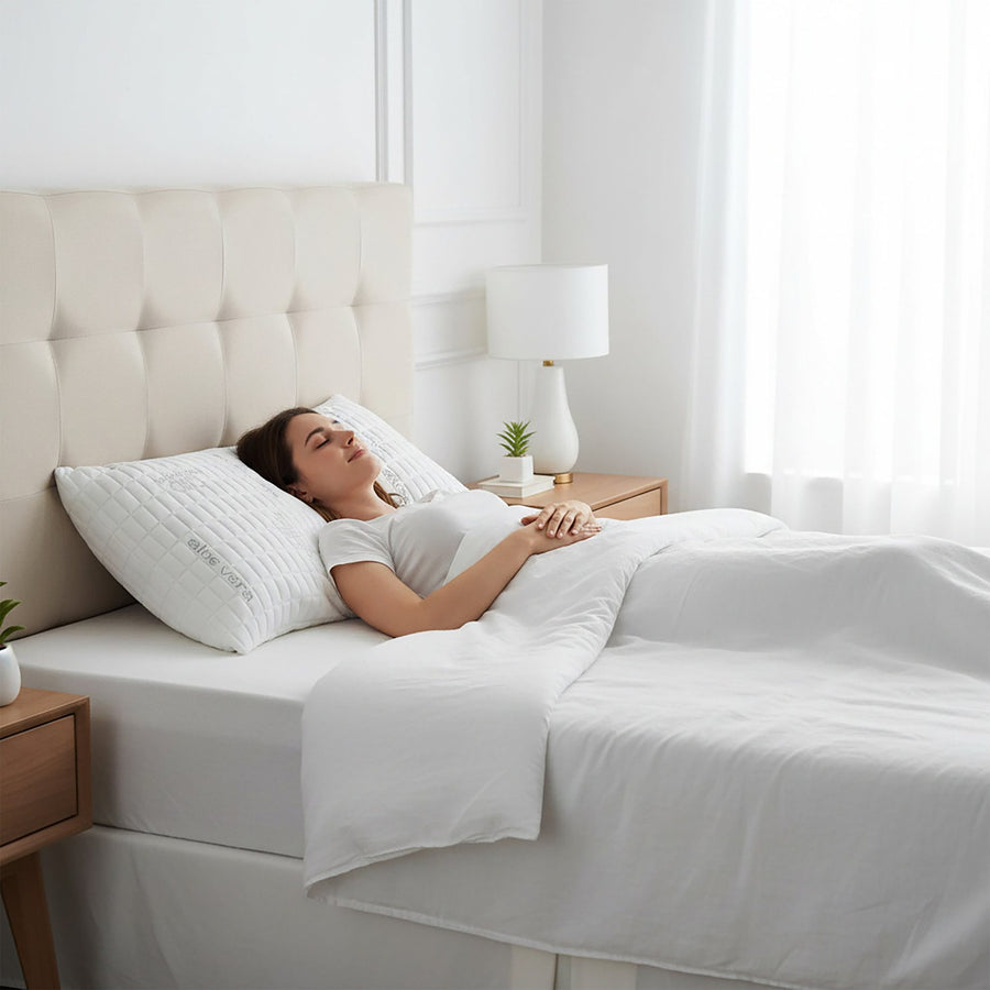 Almohada Viscocopos Aloe Vera