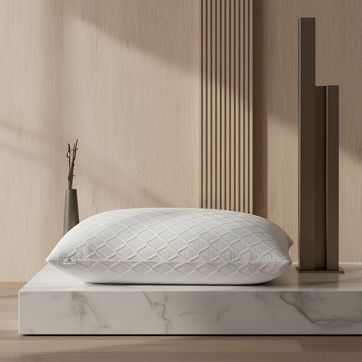 Almohada Copos Viscoelásticos Don Algodón – imagen 3