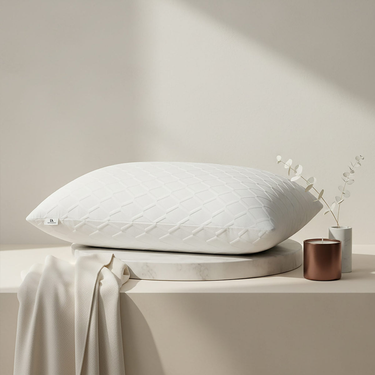 Almohada Copos Viscoelásticos Don Algodón – imagen 4