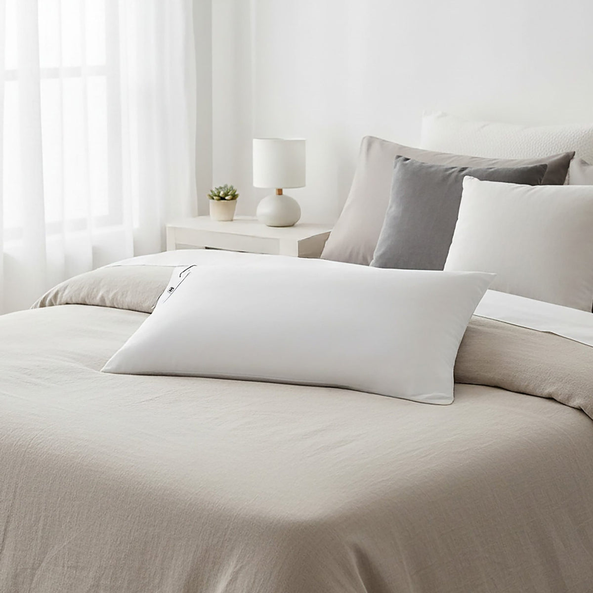 Almohada Fibra Hueca Tacto Pluma – imagen 3