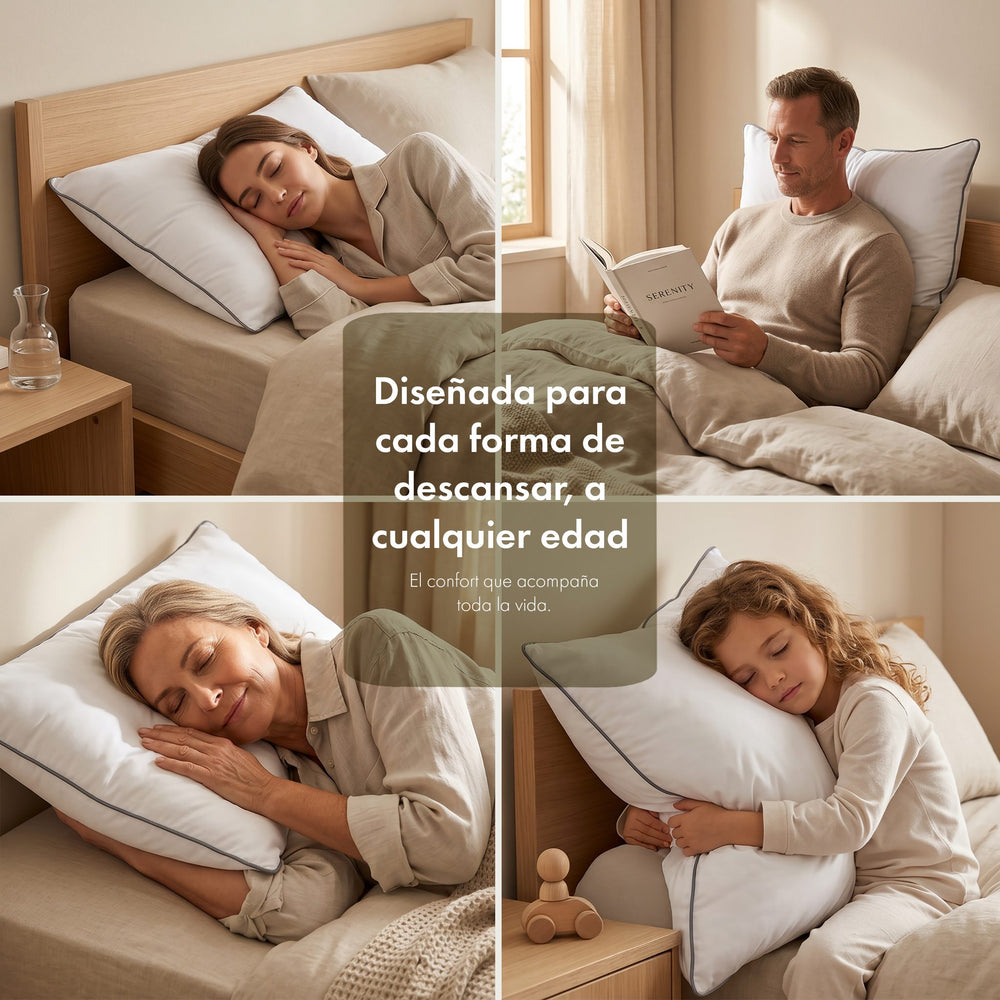 Almohada Fibra y Viscoelástica Don Algodón – imagen 2