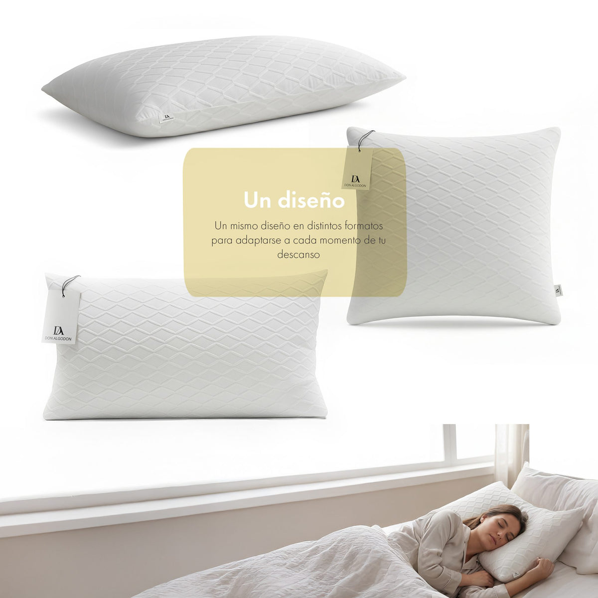 Almohada Viscoelástica Don Algodón – imagen 5