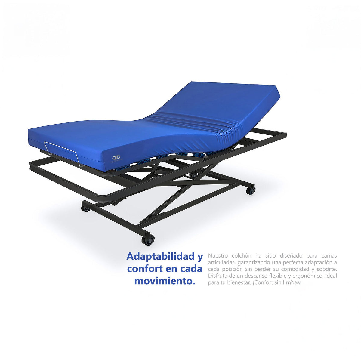 Colchón Geriátrico Viscoelástico – sobre cama articulada