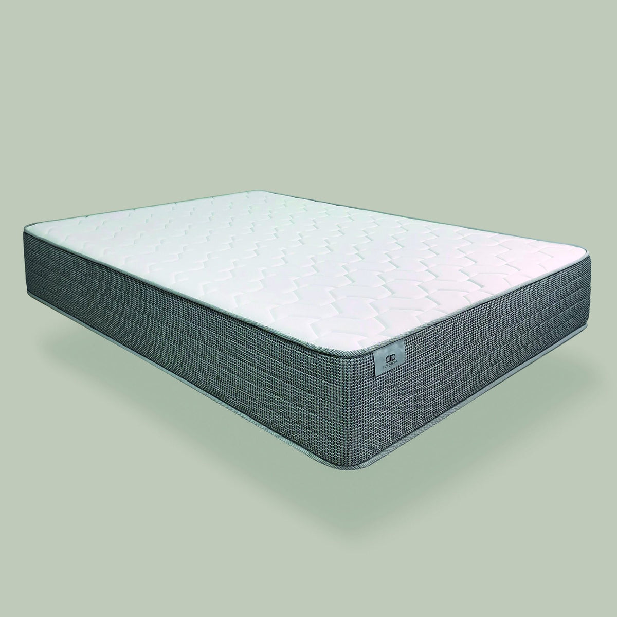 Colchón Visco Platinium – estudio sobre fondo verde